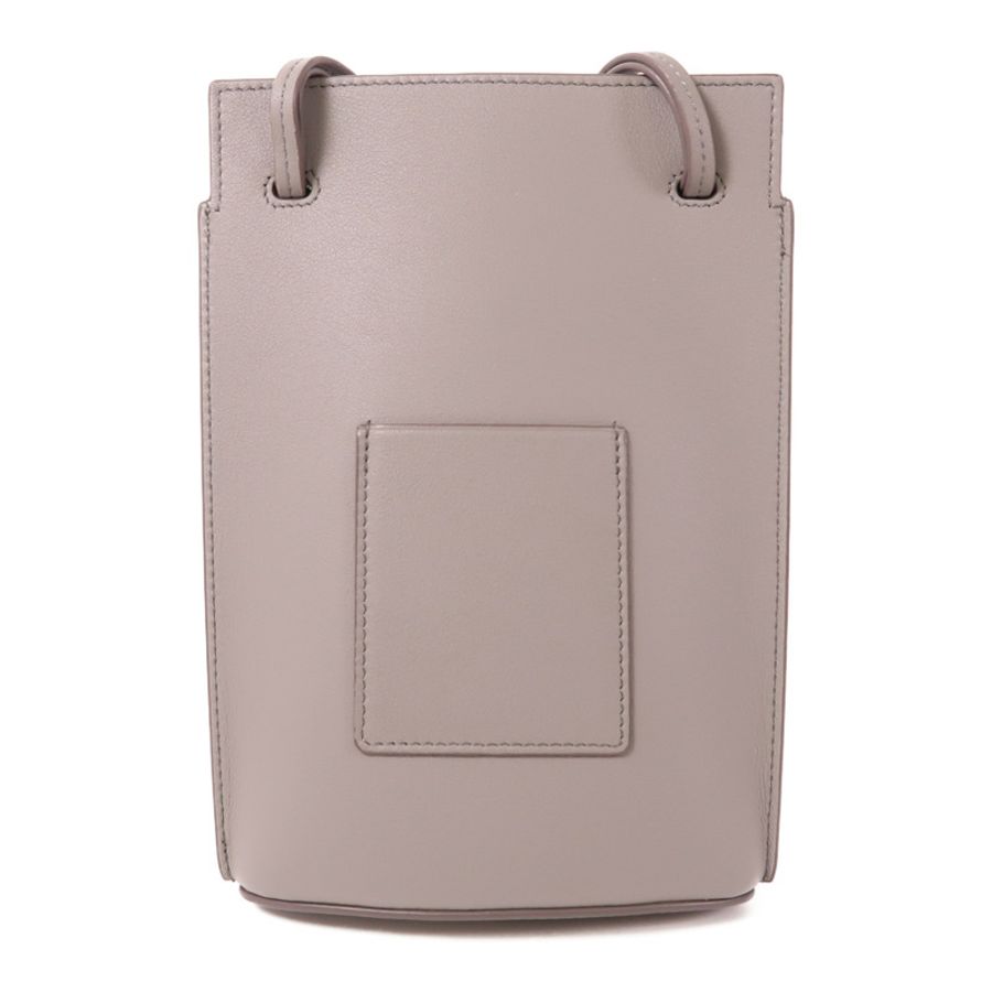 LOEWE 【激減優惠】牛皮皮革Dice Pocket銀扣肩背袋-1