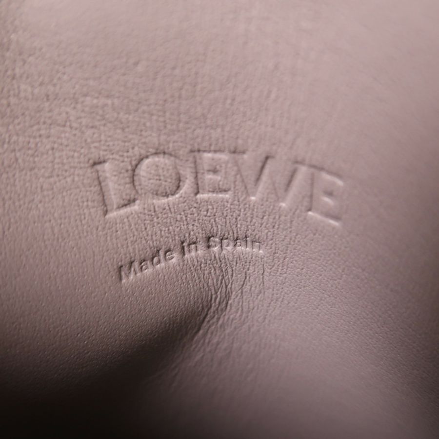 LOEWE 【激減優惠】牛皮皮革Dice Pocket銀扣肩背袋-5