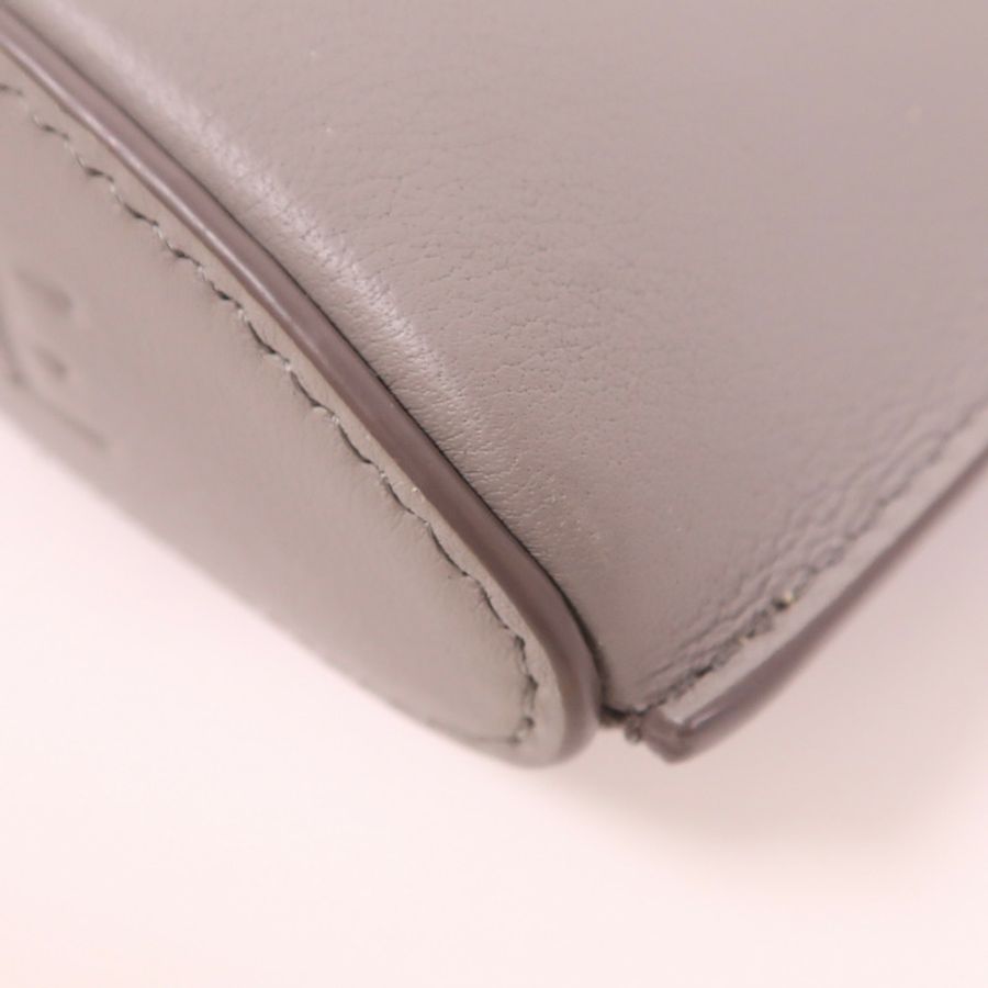 LOEWE 【激減優惠】牛皮皮革Dice Pocket銀扣肩背袋-8