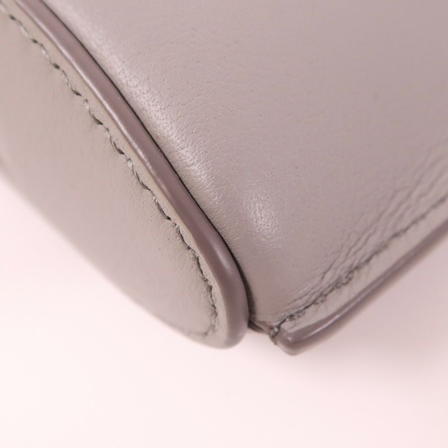 LOEWE 【激減優惠】牛皮皮革Dice Pocket銀扣肩背袋-10