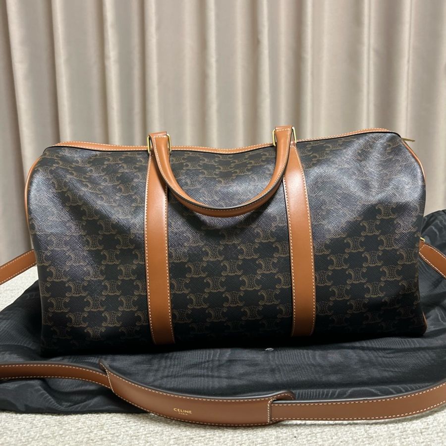 CELINE 老花中號旅行袋 行李袋-5