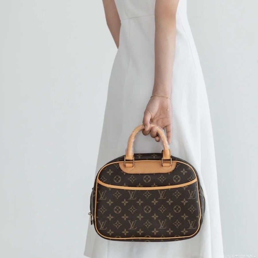 莉亞精品♡LV M42228 vintage 小珍包 二手美包-4