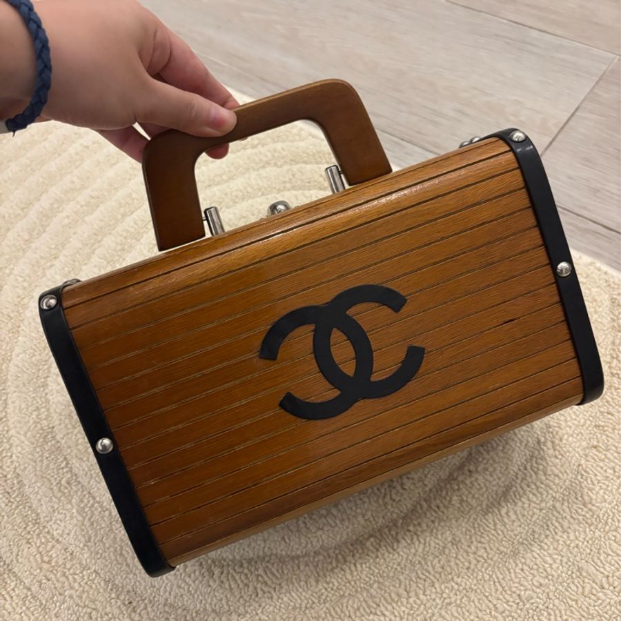 Chanel 絕版 木箱 限量100隻-6