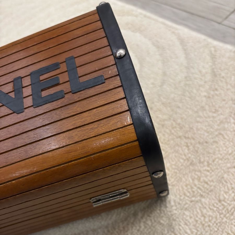 Chanel 絕版 木箱 限量100隻-13