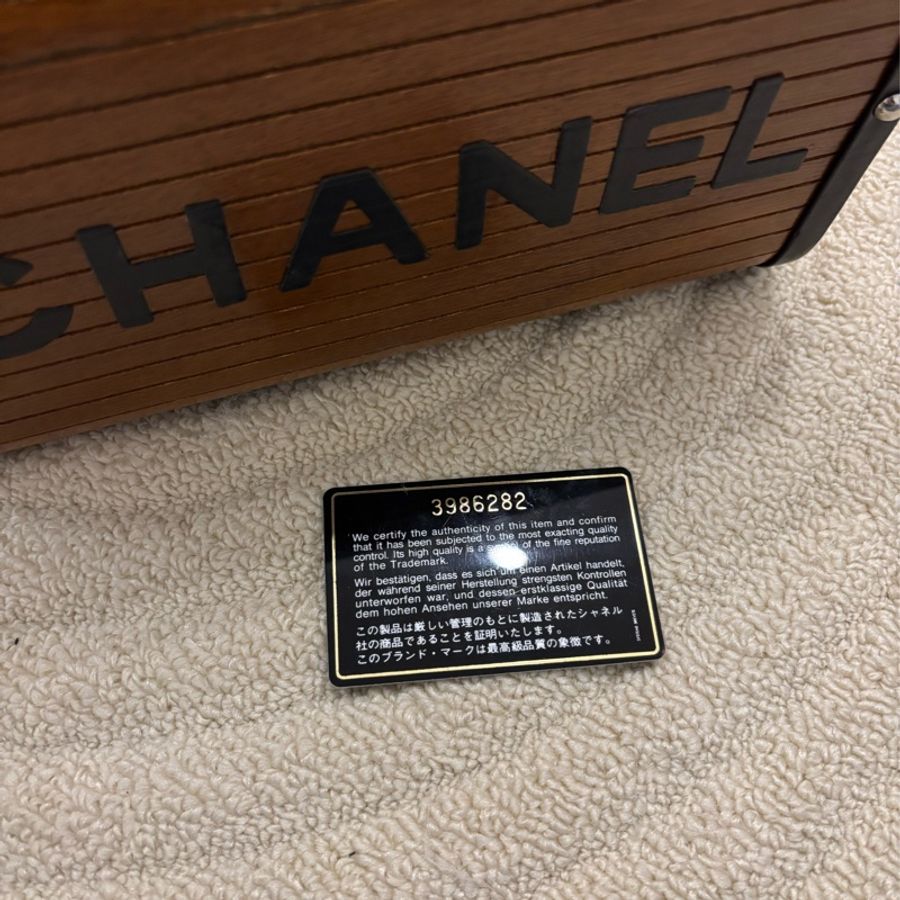 Chanel 絕版 木箱 限量100隻-18
