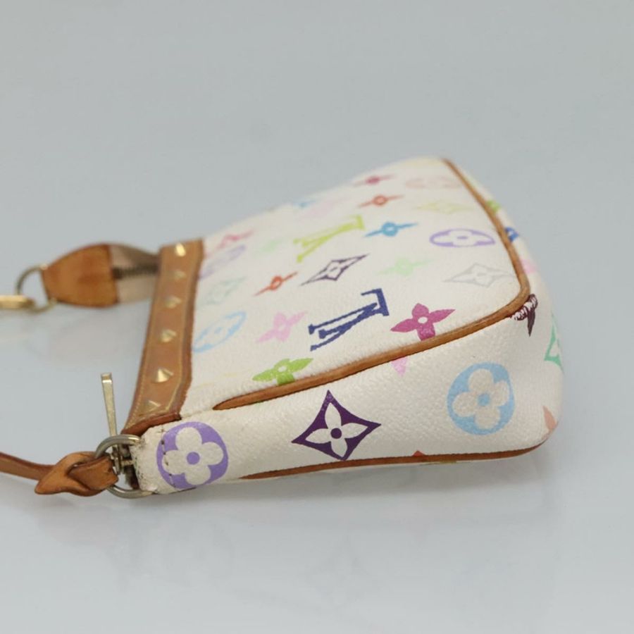 【日本直送】路易威登 多色手拿包配件袋 白色 M92649 正品 130463-4