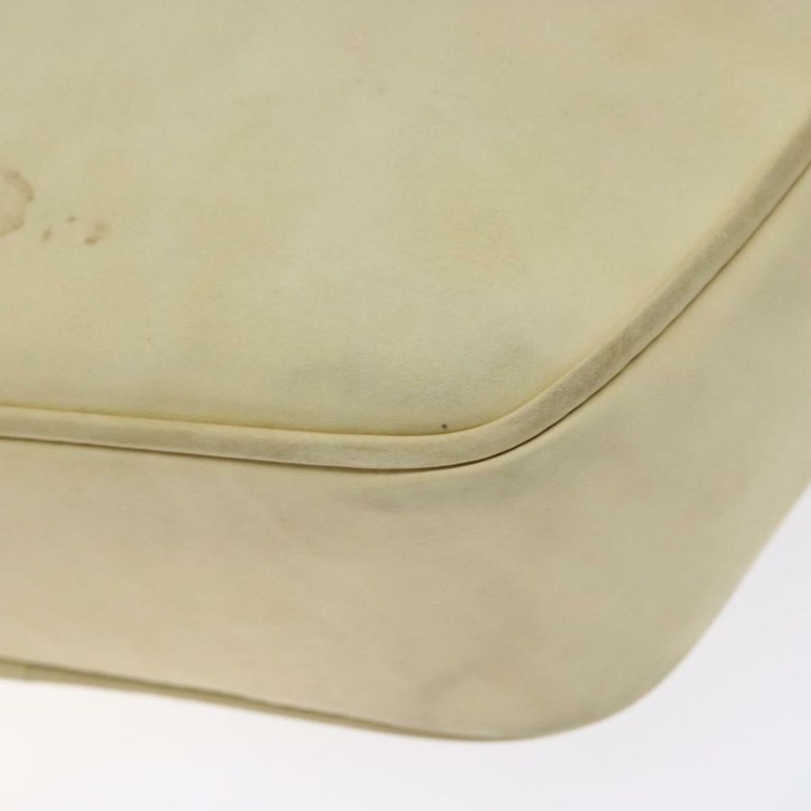 【日本直送】Salvatore Ferragamo Gancini 麂皮米色金色單肩包 正品 bs27824-16