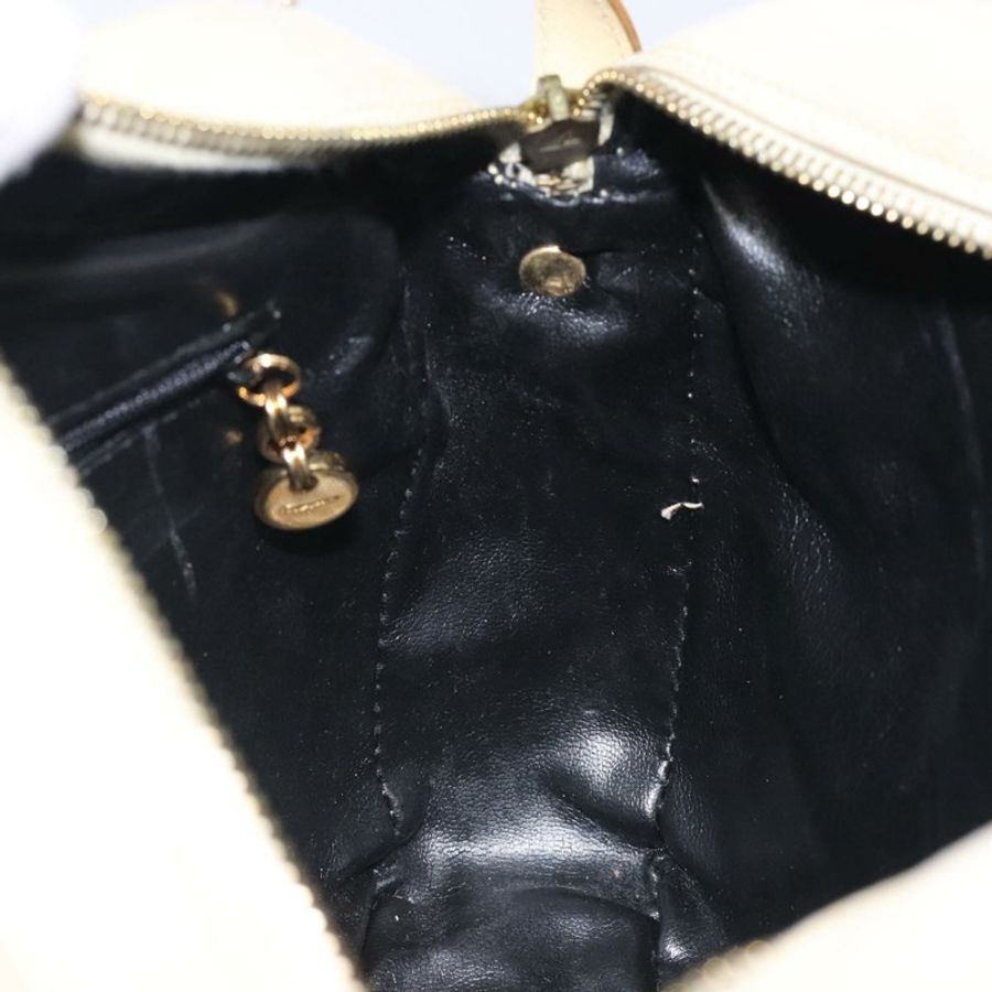 【日本直送】Salvatore Ferragamo Gancini 麂皮米色金色單肩包 正品 bs27824-18