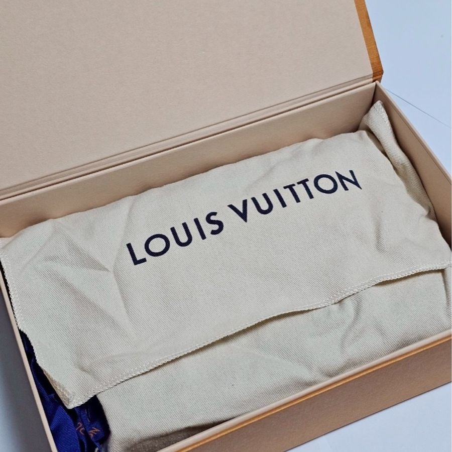 Louis Vuitton Gaston 牛皮壓紋二合一斜背包(黑)-19