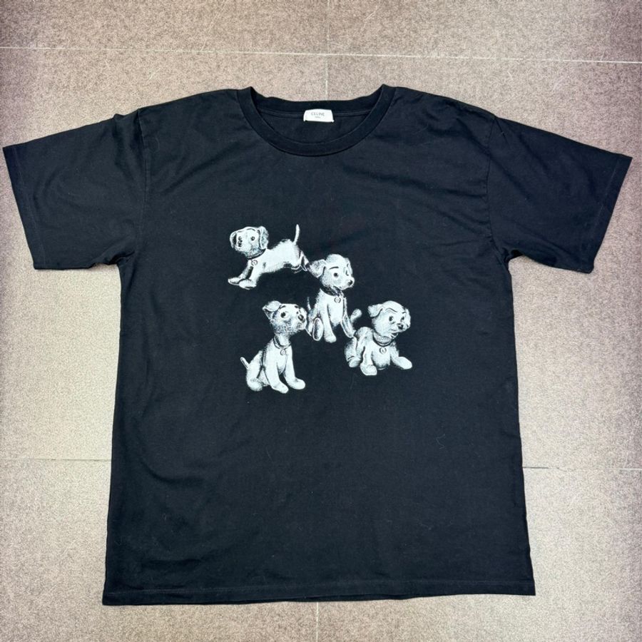 Celine 男裝短袖T shirt-1