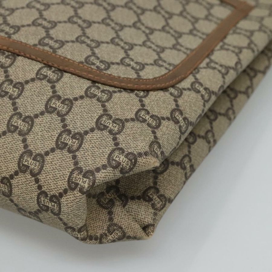 【日本直送】GUCCI GG Plus Supreme Web Sherry Line 手提包 PVC 米色 紅色 綠色 正品 ep9518-8