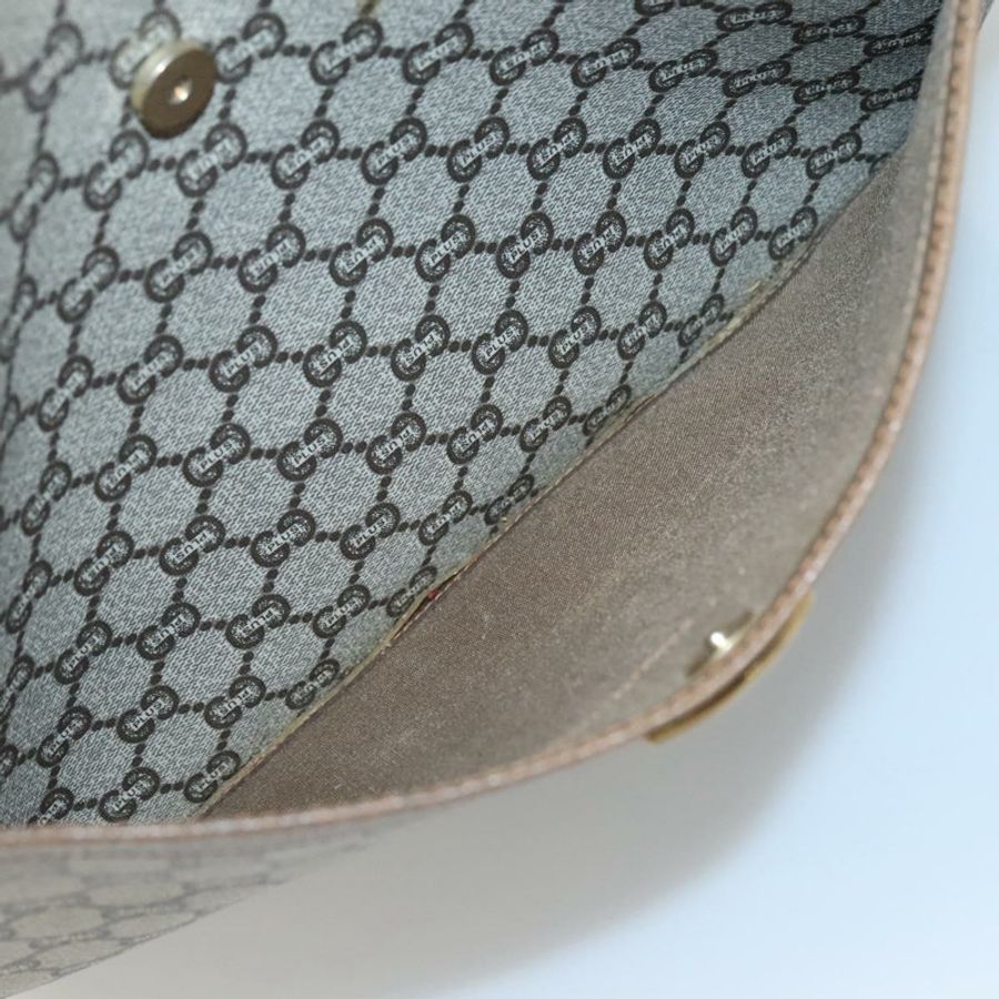 【日本直送】GUCCI GG Plus Supreme Web Sherry Line 手提包 PVC 米色 紅色 綠色 正品 ep9518-11