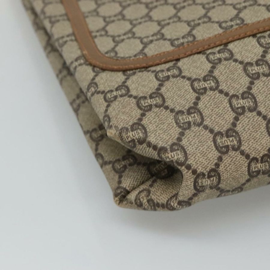【日本直送】GUCCI GG Plus Supreme Web Sherry Line 手提包 PVC 米色 紅色 綠色 正品 ep9518-13