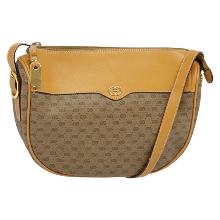 【日本直送】GUCCI Micro GG Supreme 單肩包 PVC 米色 金色 001 115 4001 正品 gh314-0