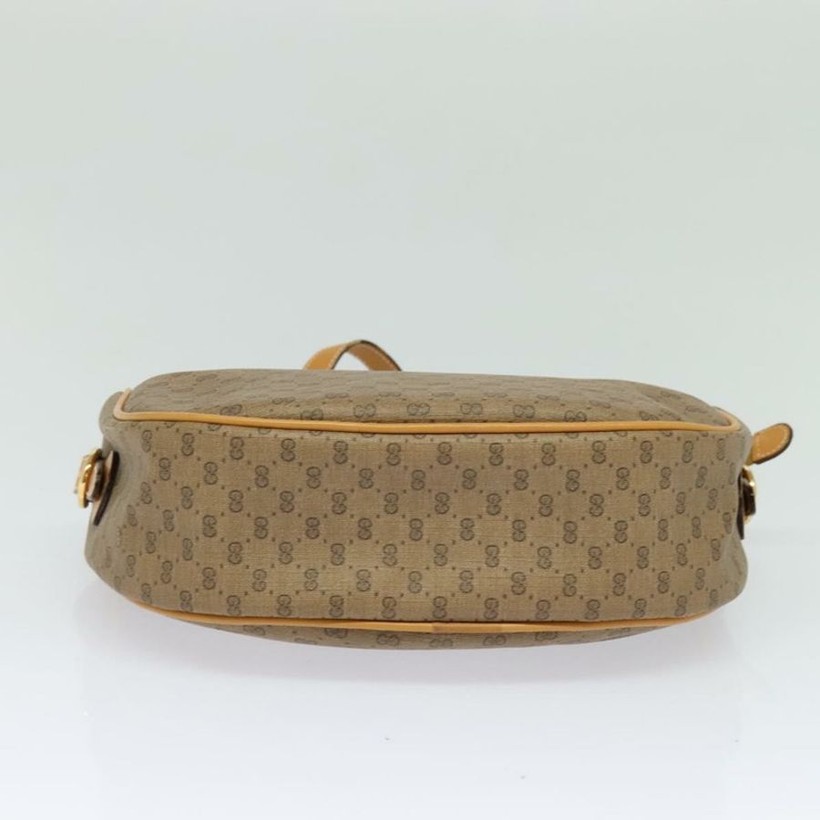 【日本直送】GUCCI Micro GG Supreme 單肩包 PVC 米色 金色 001 115 4001 正品 gh314-4