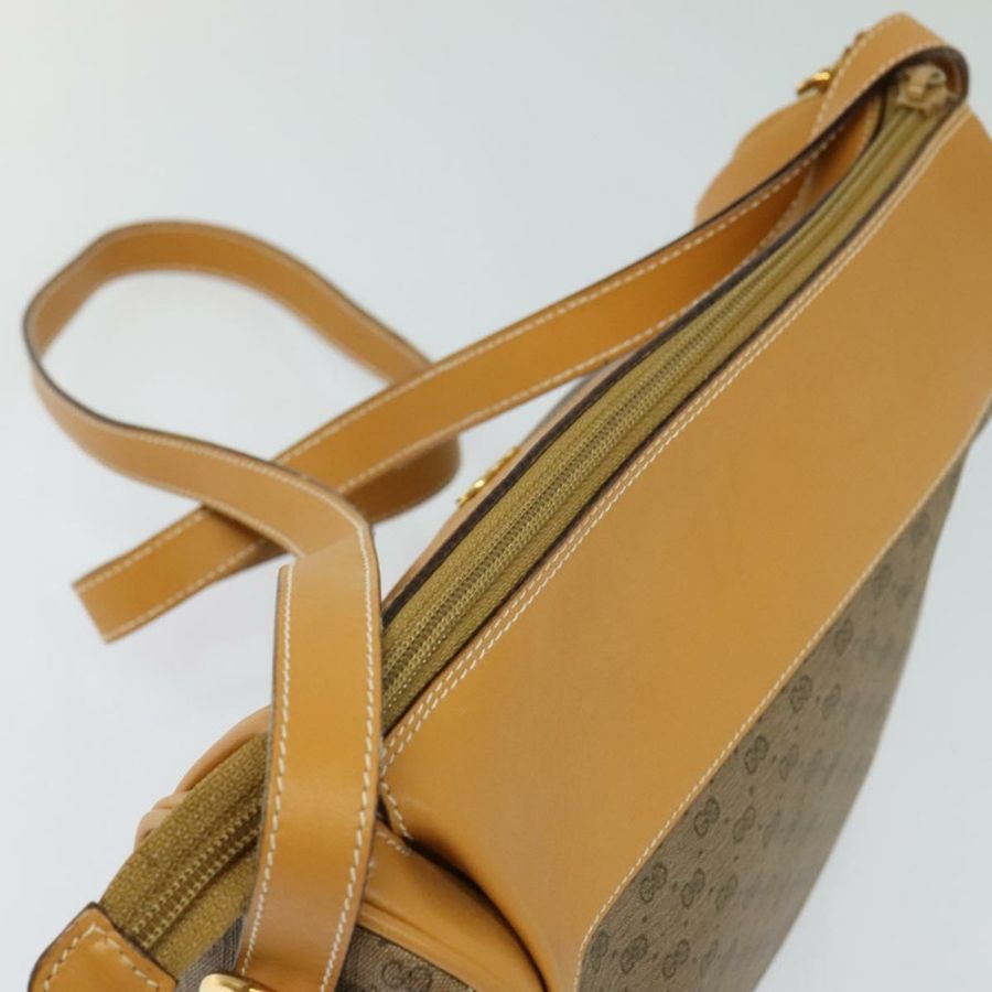【日本直送】GUCCI Micro GG Supreme 單肩包 PVC 米色 金色 001 115 4001 正品 gh314-5