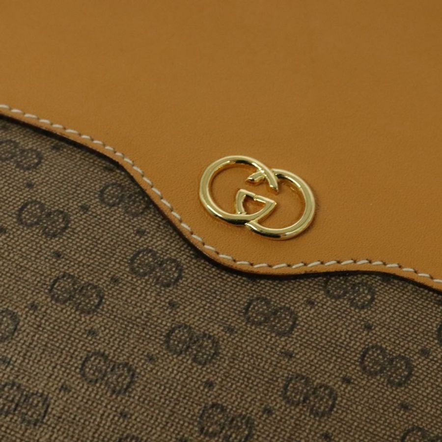 【日本直送】GUCCI Micro GG Supreme 單肩包 PVC 米色 金色 001 115 4001 正品 gh314-9