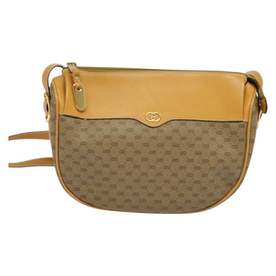 【日本直送】GUCCI Micro GG Supreme 單肩包 PVC 米色 金色 001 115 4001 正品 gh314-12