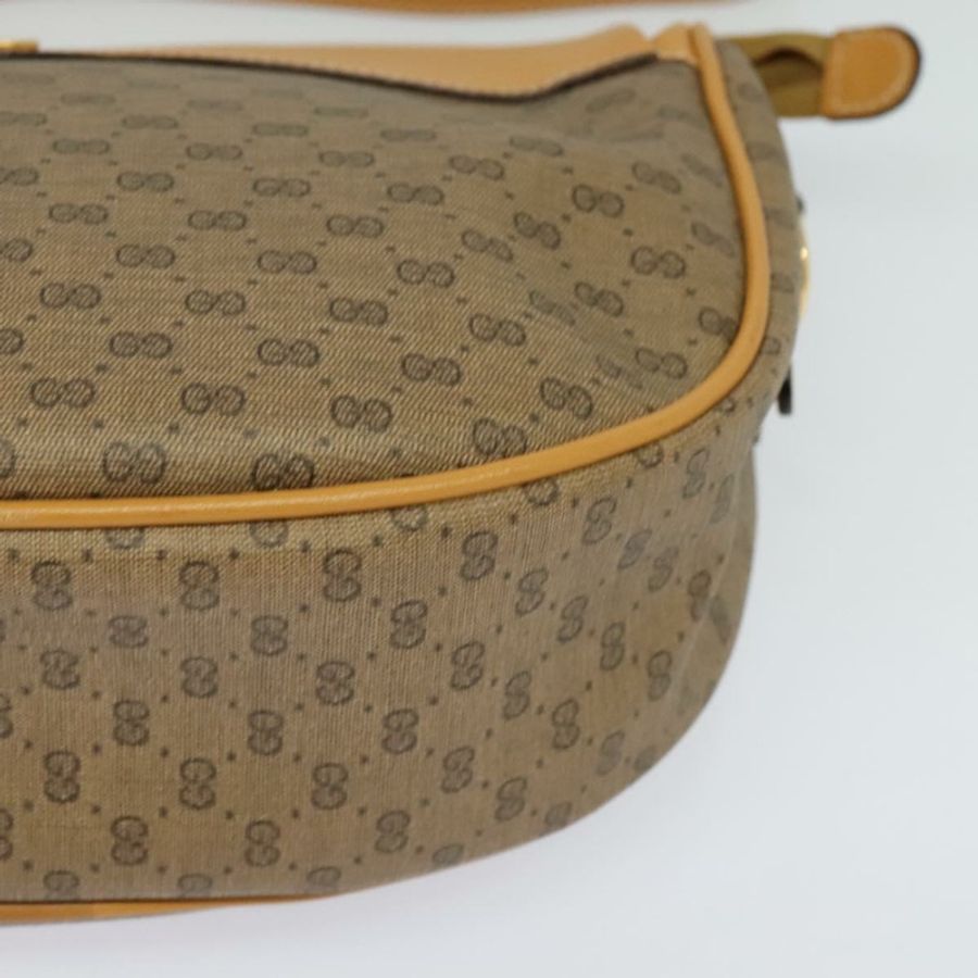 【日本直送】GUCCI Micro GG Supreme 單肩包 PVC 米色 金色 001 115 4001 正品 gh314-13