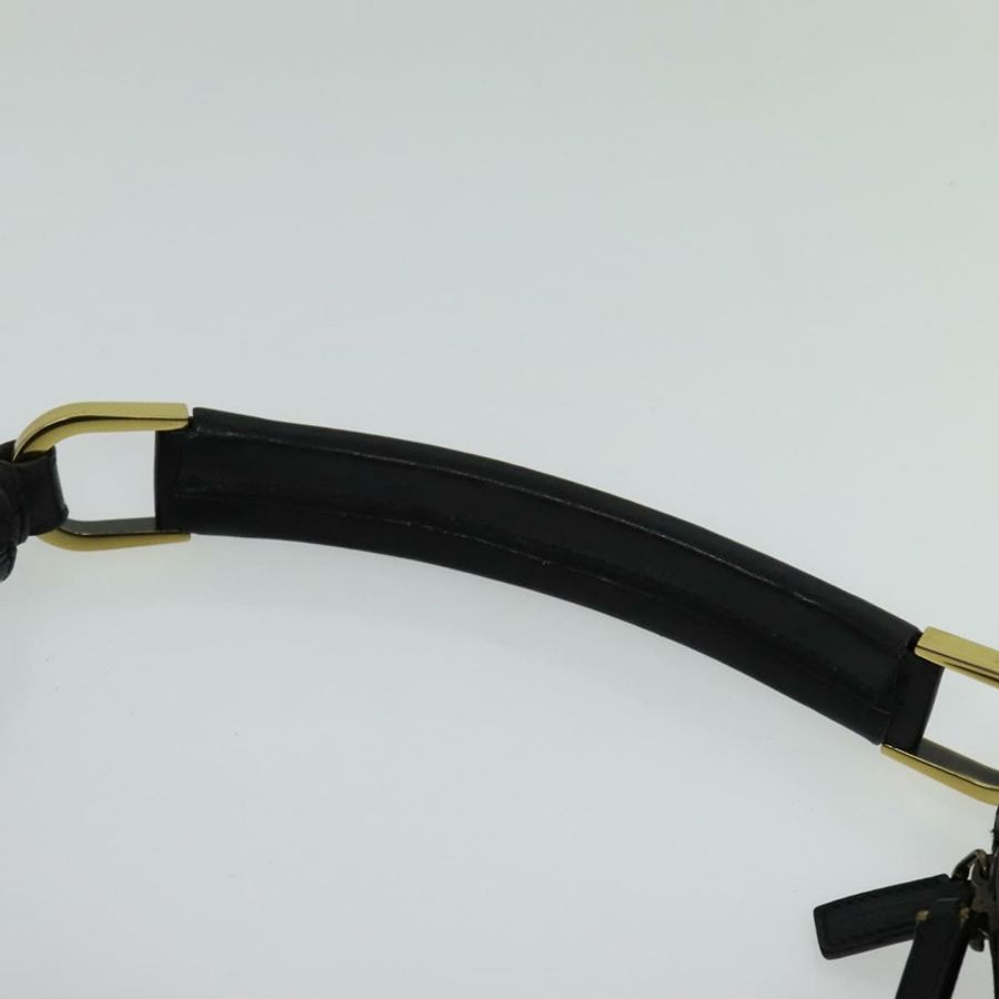【日本直送】GUCCI Web Sherry Line 單肩包 帆布 黑色 金色 73884 正品 gh324-7