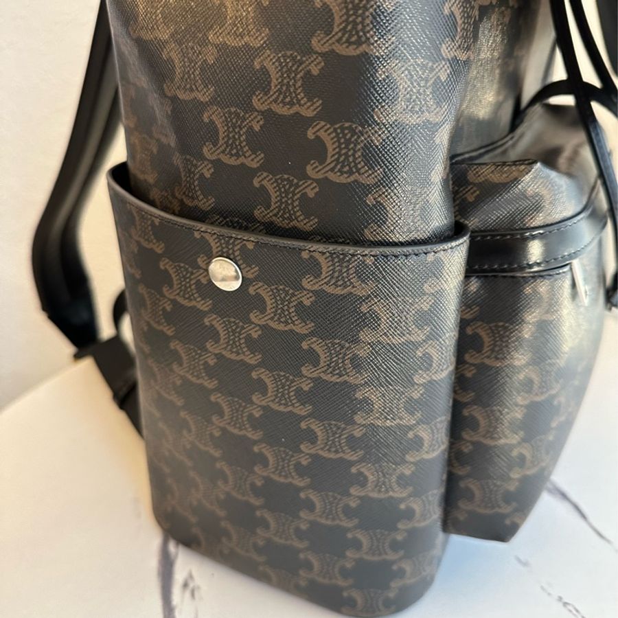 Celine 男生老花後背包 全新買來沒用過超級好看-4