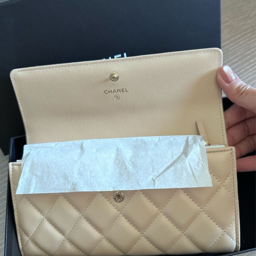 Chanel 全新皮夾-1