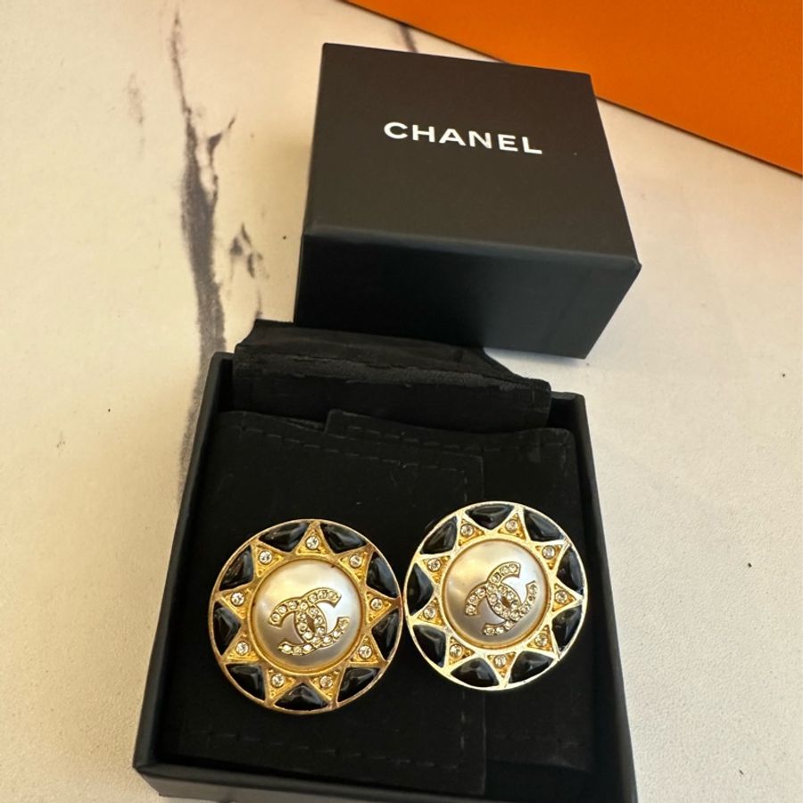 Chanel 超美星星耳環-0