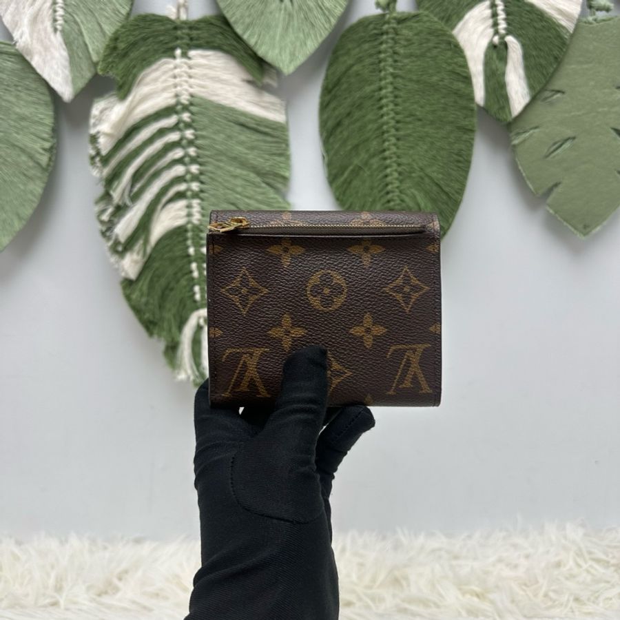 LV 經典老花三摺銀包 卡片包-3