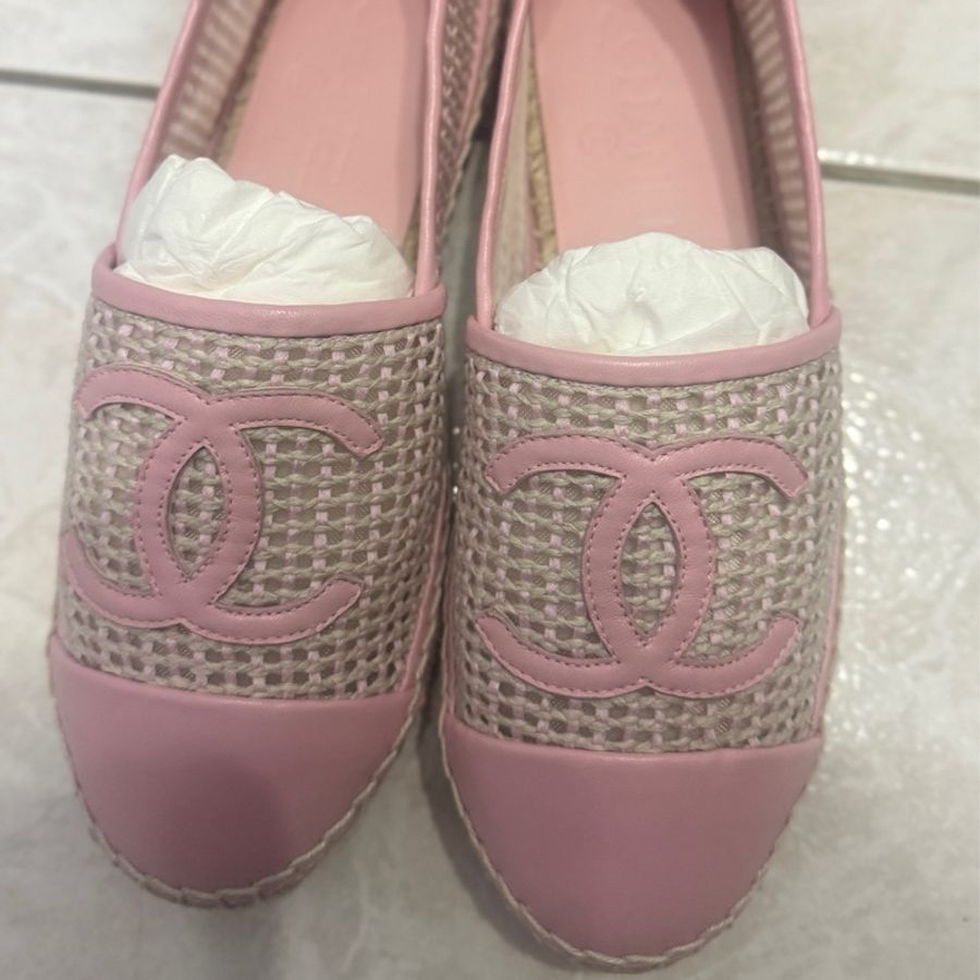全新Chanel漁夫鞋-8