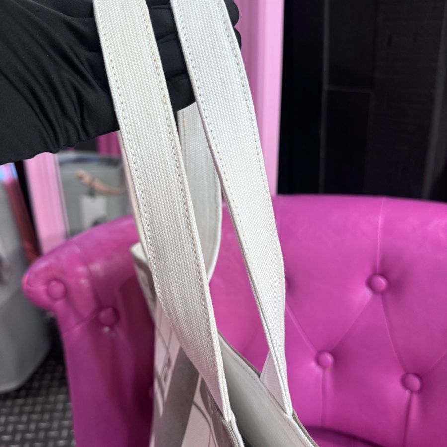 Chanel vintage 窗戶可可女士帆布包/王吉娜古董精品-8