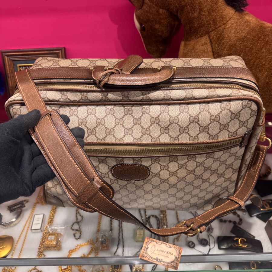Gucci 旅行箱/旅行袋/王吉娜古董精品-5
