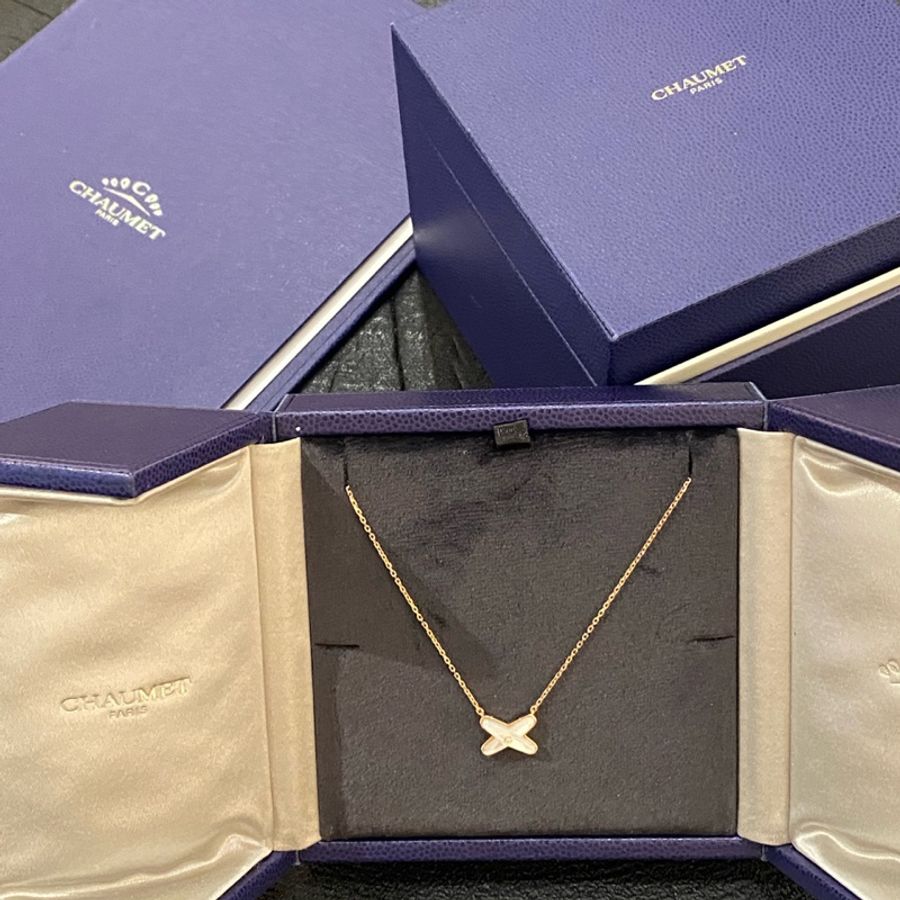 Chaumet/尚美 巴黎緣系一生系列 材質白貝母 Au750-0