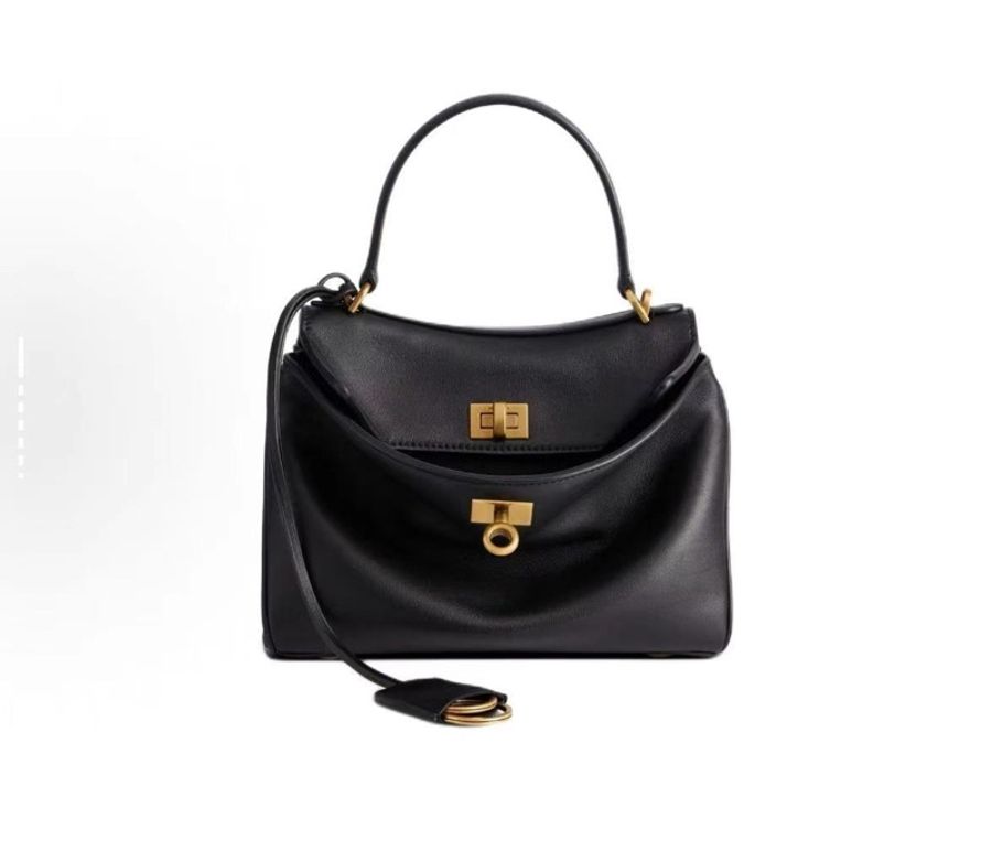 Balenciaga 黑金迷你手提包 全新配件齊全-2