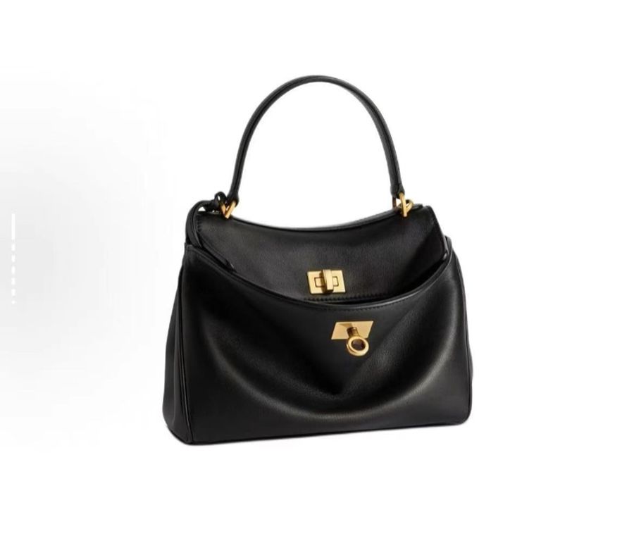 Balenciaga 黑金迷你手提包 全新配件齊全-3
