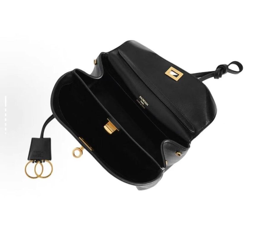 Balenciaga 黑金迷你手提包 全新配件齊全-5
