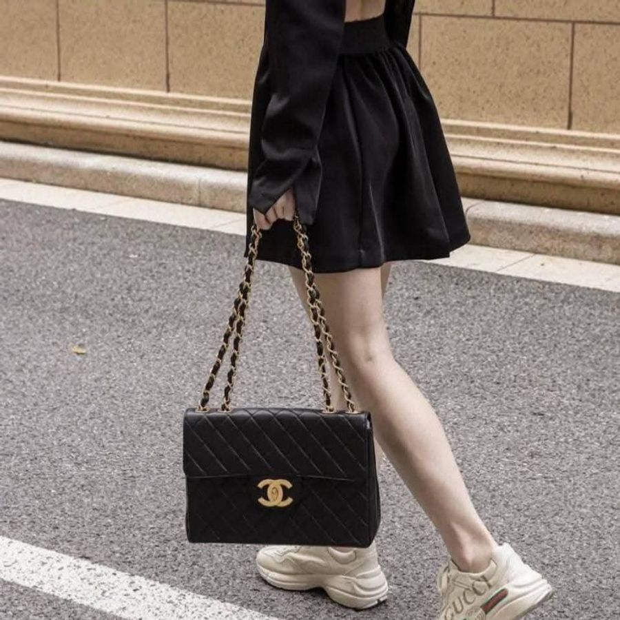 香奈兒經典Vintage coco包 貝嫂包-1