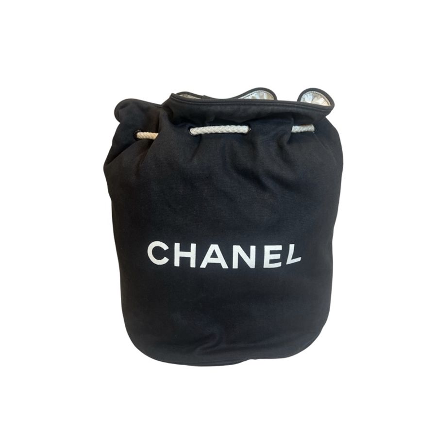 【赫蒂國際精品】 Chanel 香奈兒 帆布後背包 vintage-0