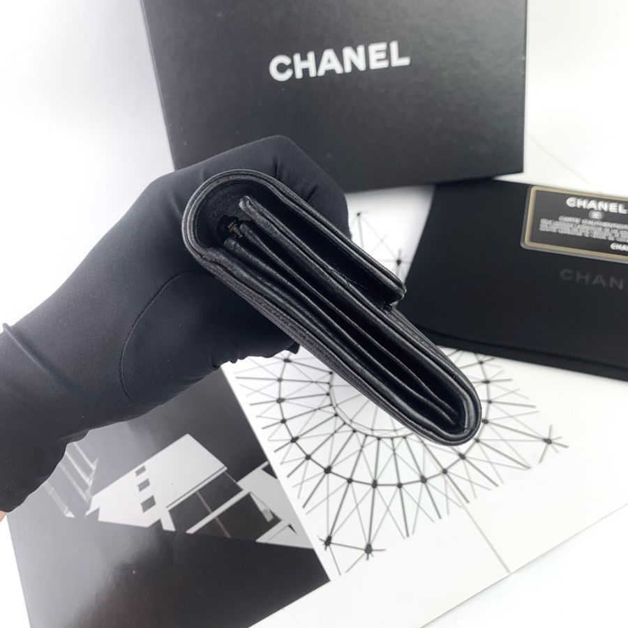◻️ Chanel boy 黑金長夾-5