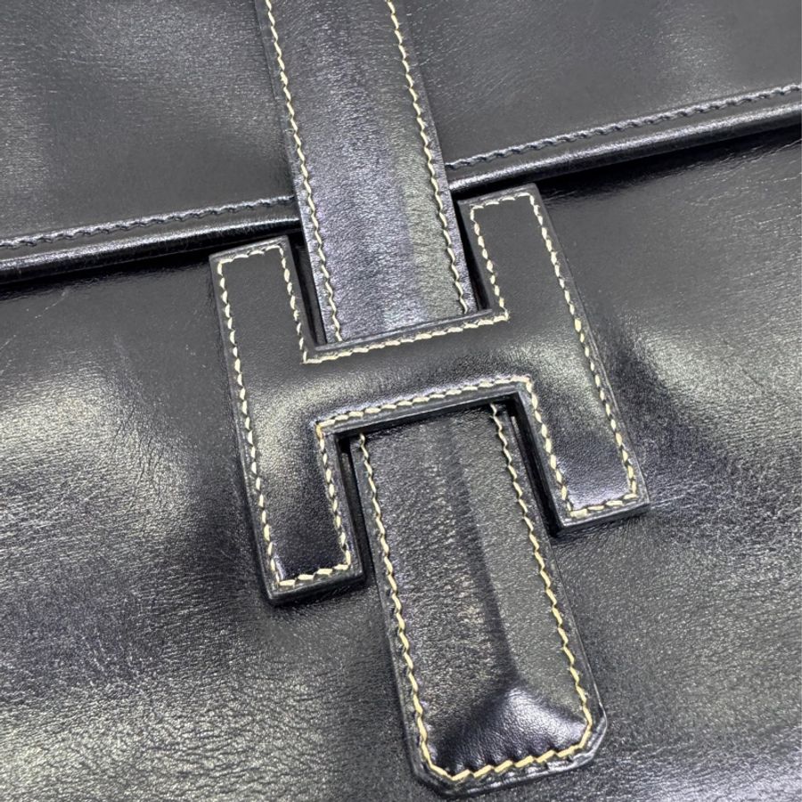 Hermès Pre-Owned Box Calf Jige 29 手拿包-8