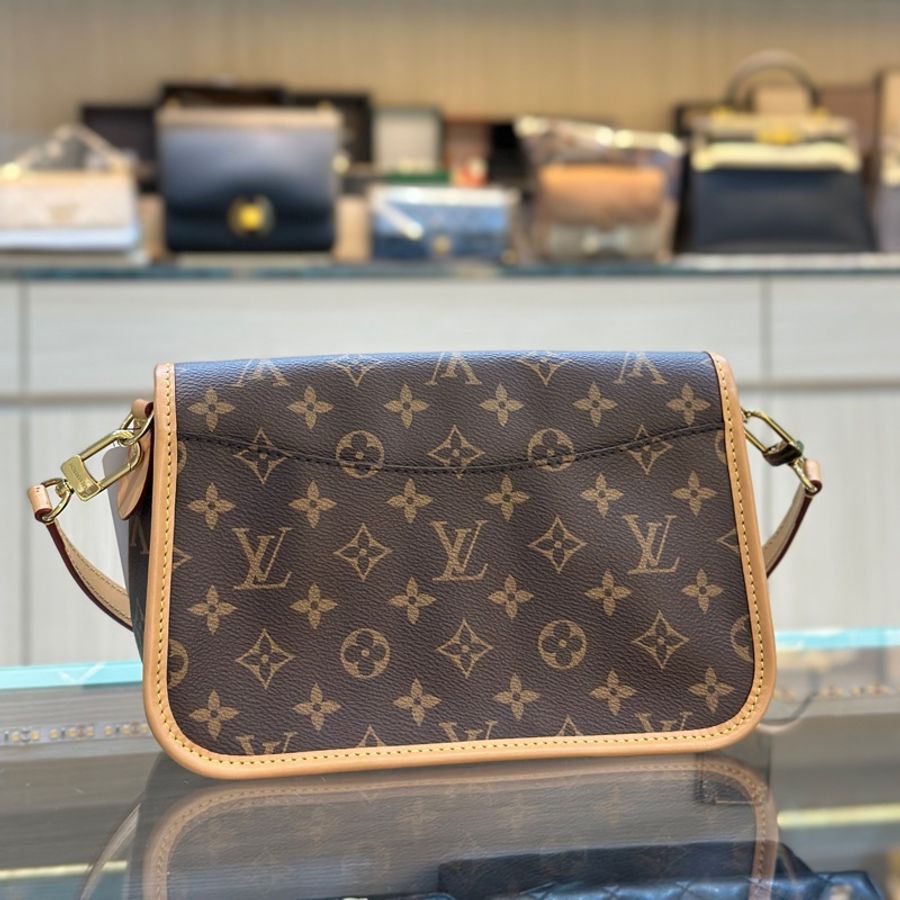 Lv Diane M45985新款老花法棍包 芯片款 #近新閒置 #雙肩帶🉑斜挎/肩背-12