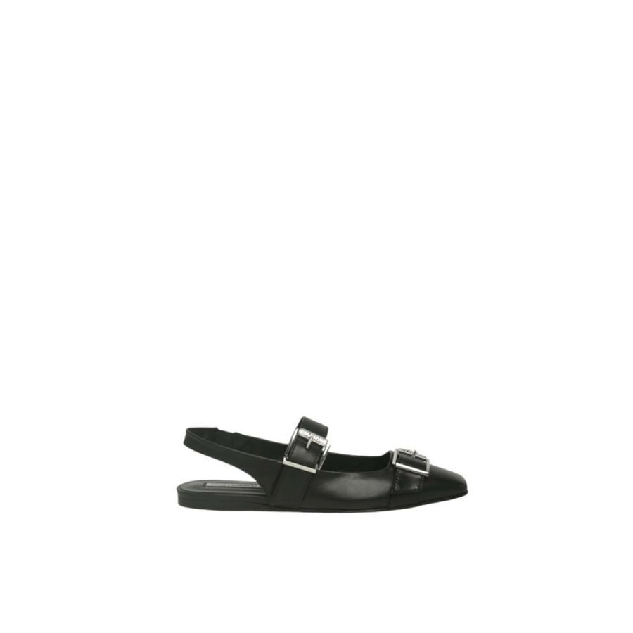 Konnie Double Strap 平底鞋-2