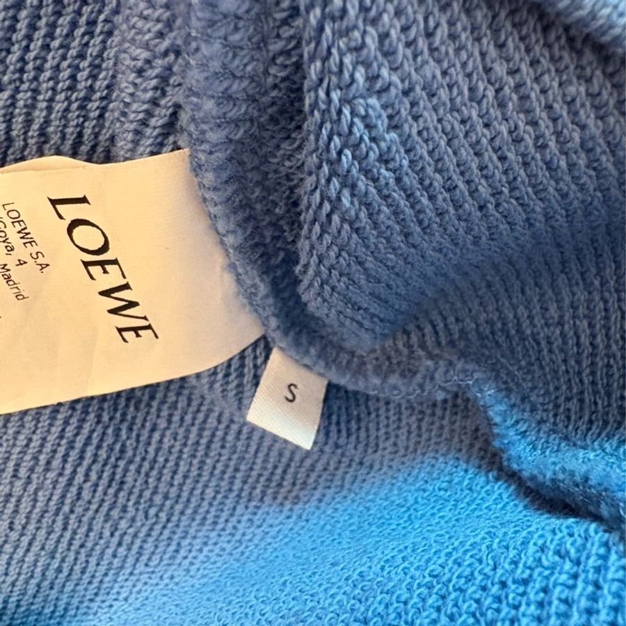 Loewe 帽T 長袖上衣 男女款logo 皮革標 經典款-4
