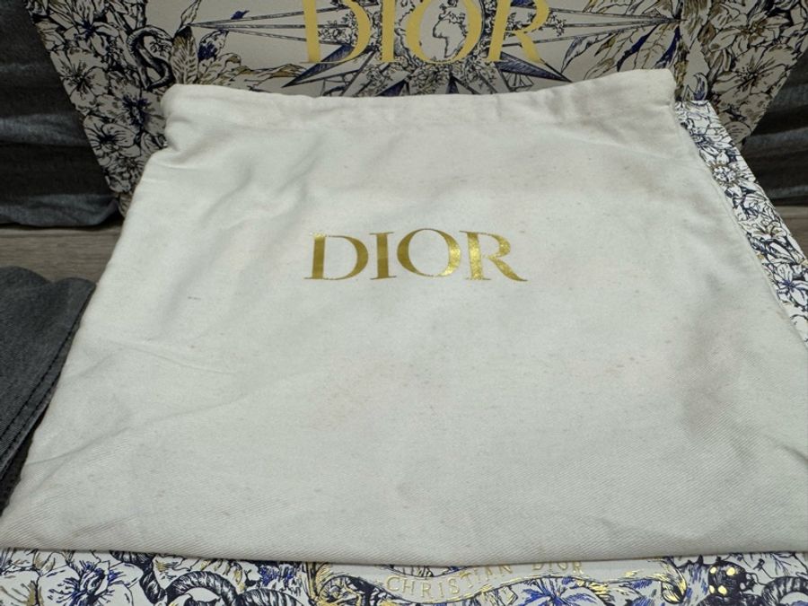 DIOR(迪奧) 30Montaigne 蒙田 EAST-WEST 老花 帆布 金扣 鏈條包-45