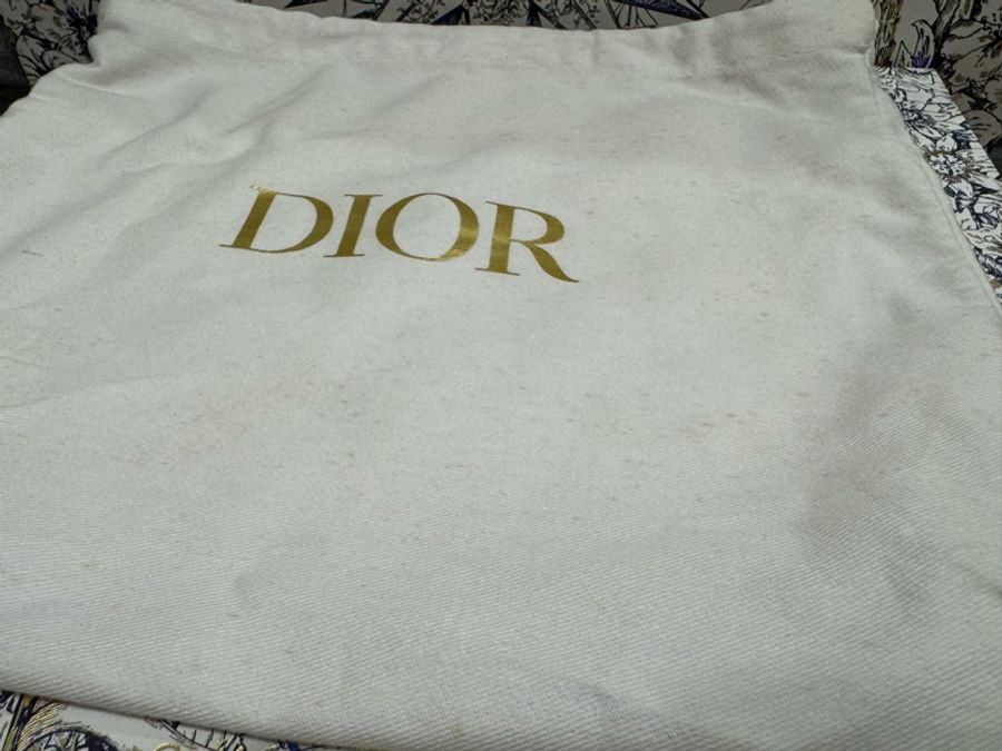 DIOR(迪奧) 30Montaigne 蒙田 EAST-WEST 老花 帆布 金扣 鏈條包-46