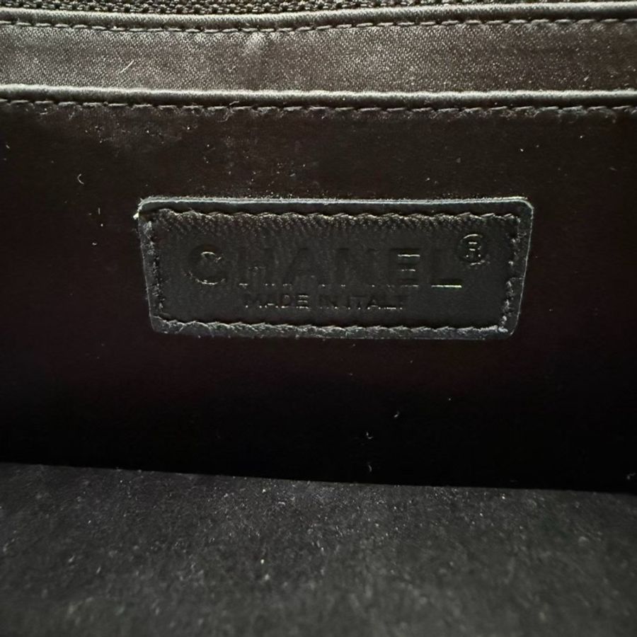CHANEL So black CF24雙C logo香奈兒肩背斜背鏈條包-22