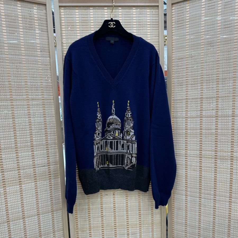 Burberry 走秀款羊絨毛衣 M碼-0