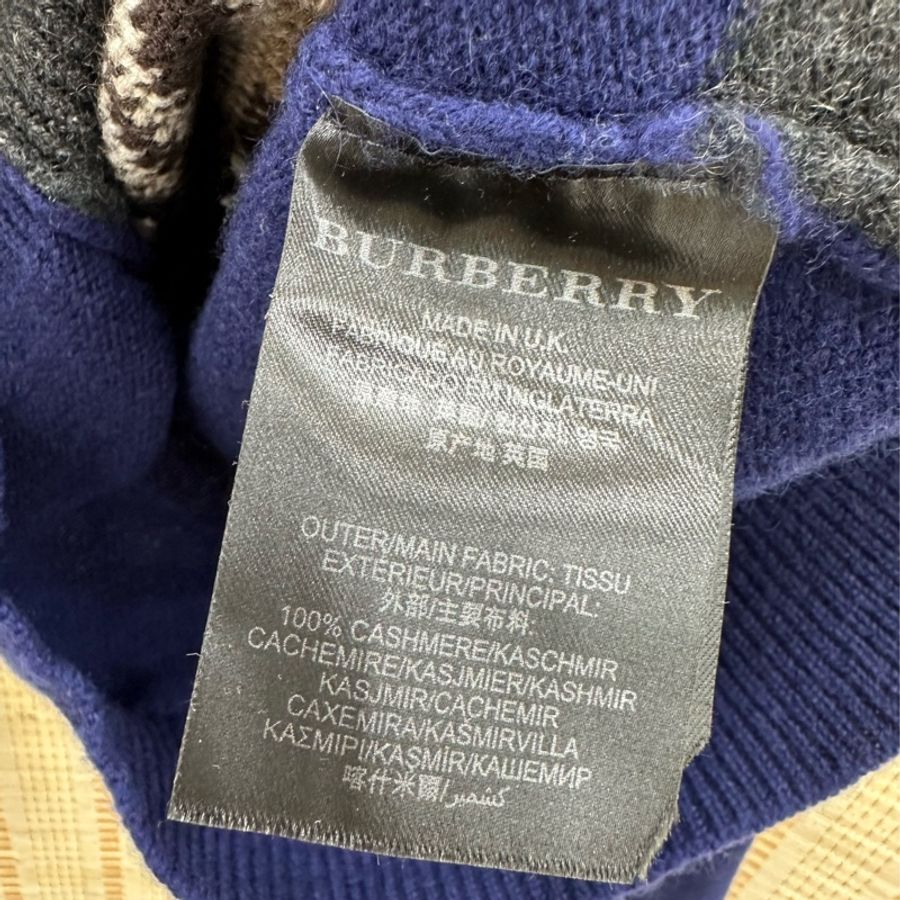 Burberry 走秀款羊絨毛衣 M碼-3