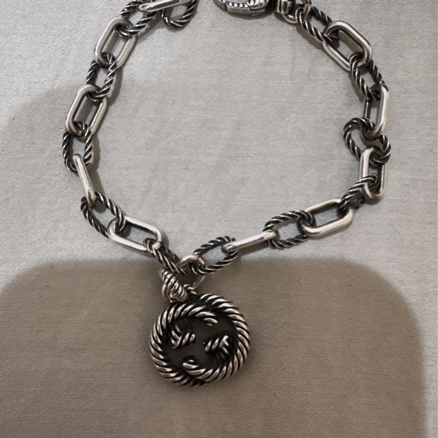 Gucci 925純銀手鍊-6