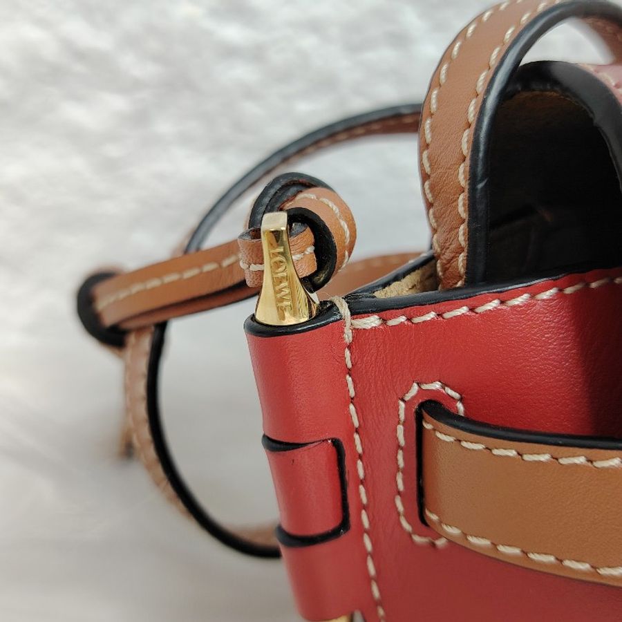 Loewe 羅意威 Gate Mini Bag 三拼色-5