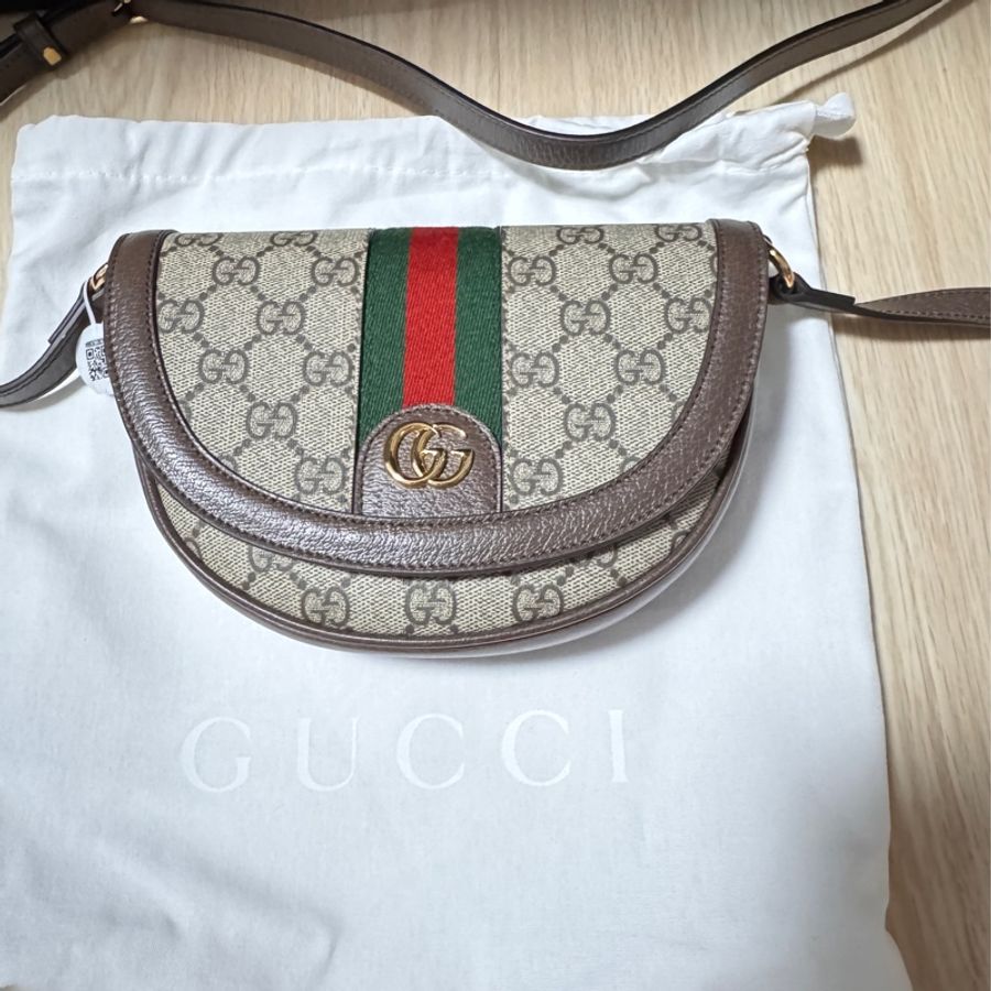全新Gucci Ophidia 翻蓋馬鞍包(全網最低價,倒數~)-1